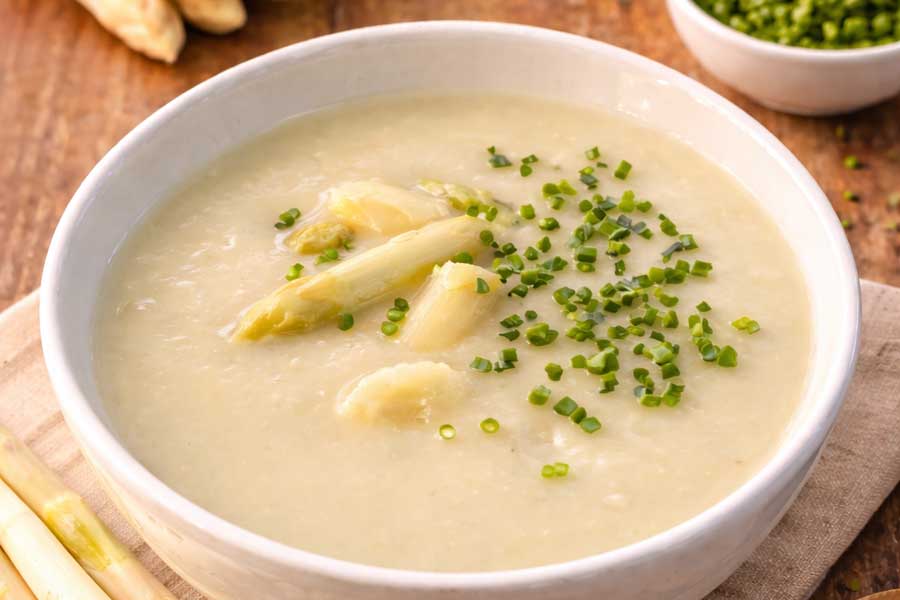 Spargelsuppe