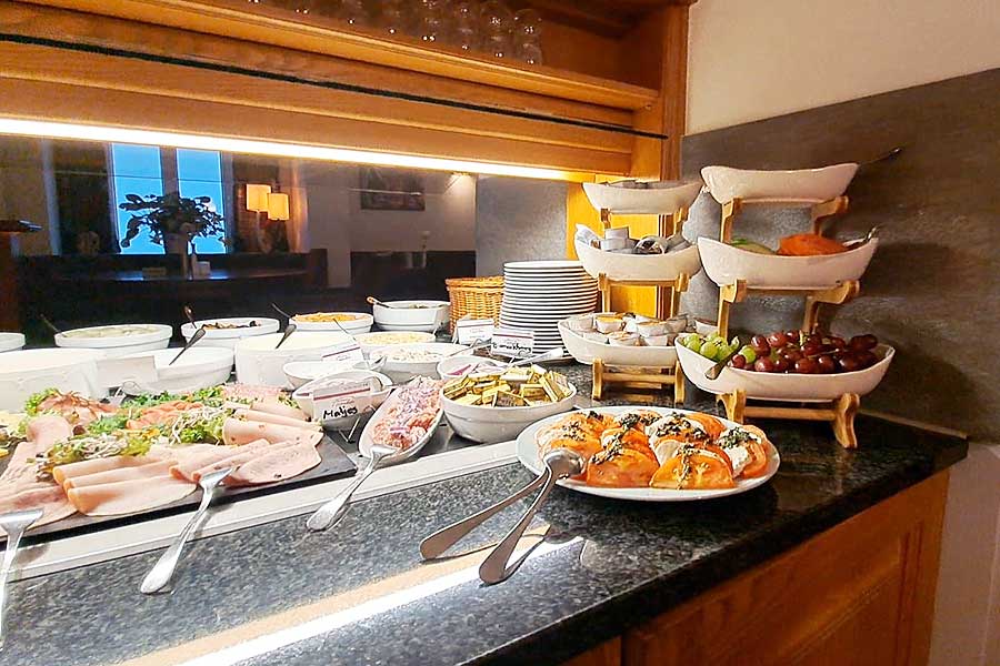 Frühstück Buffet Restaurant Neander