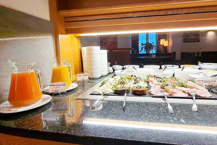 Frühstück Buffet Restaurant Neander
