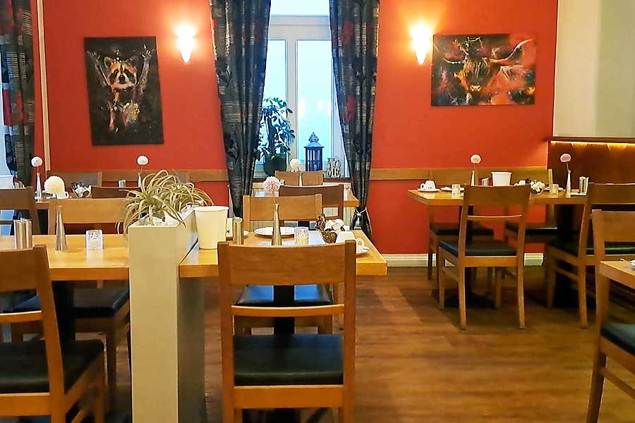 Frühstücksraum Restaurant Neander