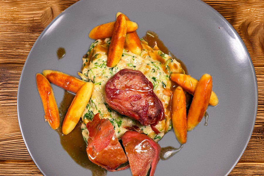 Medaillons Wildschweinrücken